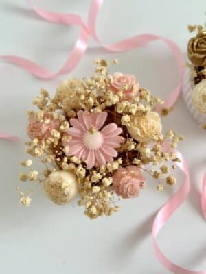 Bouquet de Cera Rosado