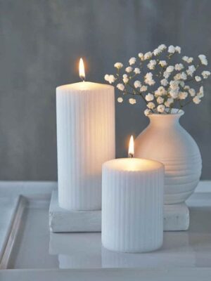 Vela Escultural Rústica